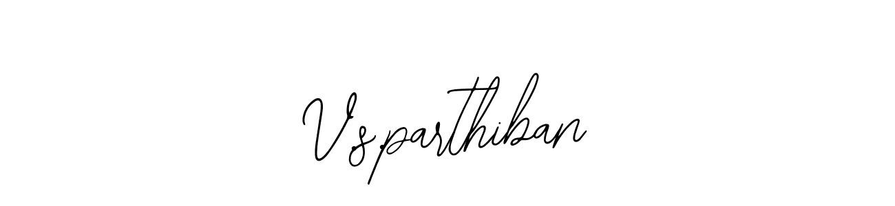 The best way (Bearetta-2O07w) to make a short signature is to pick only two or three words in your name. The name V.s.parthiban include a total of six letters. For converting this name. V.s.parthiban signature style 12 images and pictures png
