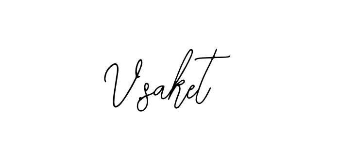 You can use this online signature creator to create a handwritten signature for the name V.saket. This is the best online autograph maker. V.saket signature style 12 images and pictures png