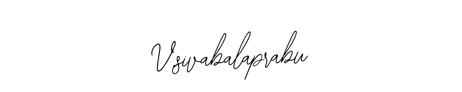 V.sivabalaprabu stylish signature style. Best Handwritten Sign (Bearetta-2O07w) for my name. Handwritten Signature Collection Ideas for my name V.sivabalaprabu. V.sivabalaprabu signature style 12 images and pictures png