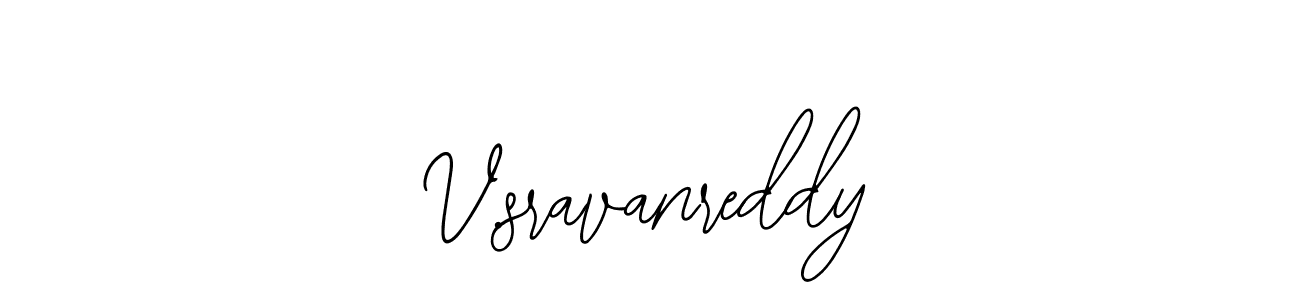 Make a beautiful signature design for name V.sravanreddy. With this signature (Bearetta-2O07w) style, you can create a handwritten signature for free. V.sravanreddy signature style 12 images and pictures png