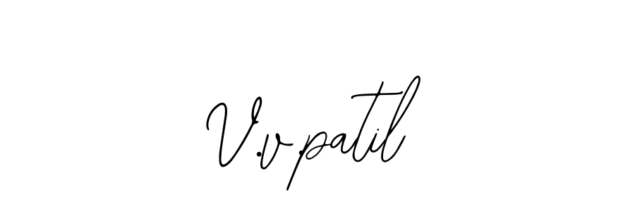 How to make V.v.patil signature? Bearetta-2O07w is a professional autograph style. Create handwritten signature for V.v.patil name. V.v.patil signature style 12 images and pictures png