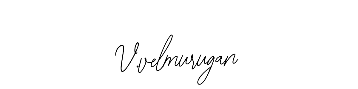 Similarly Bearetta-2O07w is the best handwritten signature design. Signature creator online .You can use it as an online autograph creator for name V.velmurugan. V.velmurugan signature style 12 images and pictures png