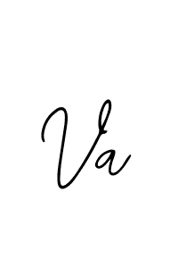 Create a beautiful signature design for name Va. With this signature (Bearetta-2O07w) fonts, you can make a handwritten signature for free. Va signature style 12 images and pictures png