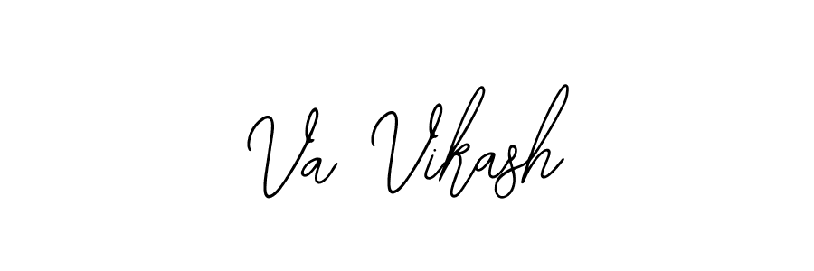How to Draw Va Vikash signature style? Bearetta-2O07w is a latest design signature styles for name Va Vikash. Va Vikash signature style 12 images and pictures png