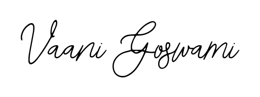Express your personality with a custom Vaani Goswami signature crafted with Bearetta-2O07w typography. Free transparent PNG download available. Vaani Goswami signature style 12 images and pictures png