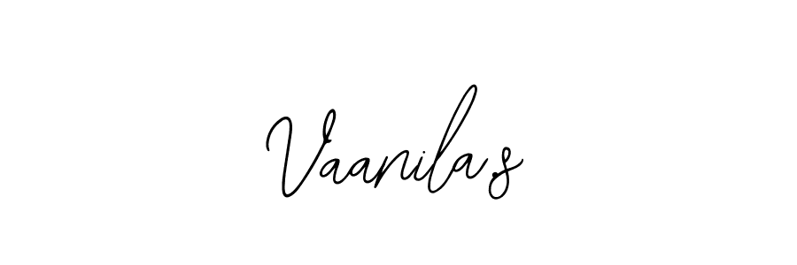 How to Draw Vaanila.s signature style? Bearetta-2O07w is a latest design signature styles for name Vaanila.s. Vaanila.s signature style 12 images and pictures png