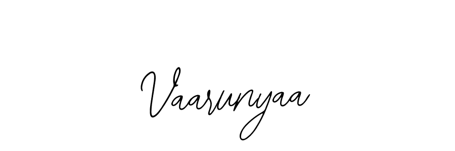 Also You can easily find your signature by using the search form. We will create Vaarunyaa name handwritten signature images for you free of cost using Bearetta-2O07w sign style. Vaarunyaa signature style 12 images and pictures png