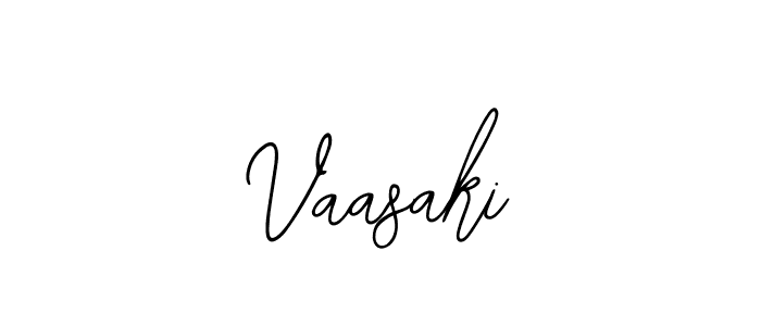 How to make Vaasaki signature? Bearetta-2O07w is a professional autograph style. Create handwritten signature for Vaasaki name. Vaasaki signature style 12 images and pictures png