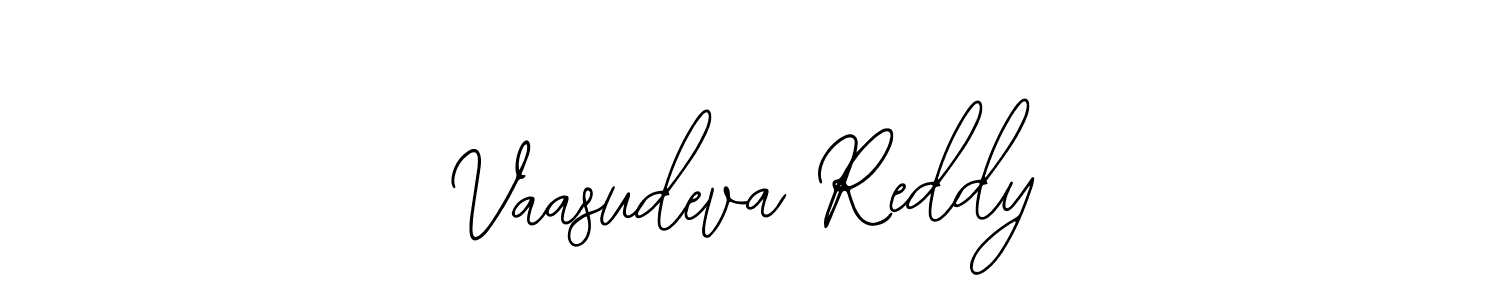 Use a signature maker to create a handwritten signature online. With this signature software, you can design (Bearetta-2O07w) your own signature for name Vaasudeva Reddy. Vaasudeva Reddy signature style 12 images and pictures png