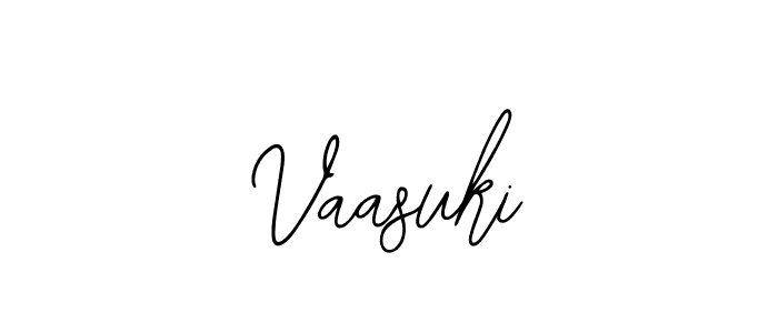 Use a signature maker to create a handwritten signature online. With this signature software, you can design (Bearetta-2O07w) your own signature for name Vaasuki. Vaasuki signature style 12 images and pictures png