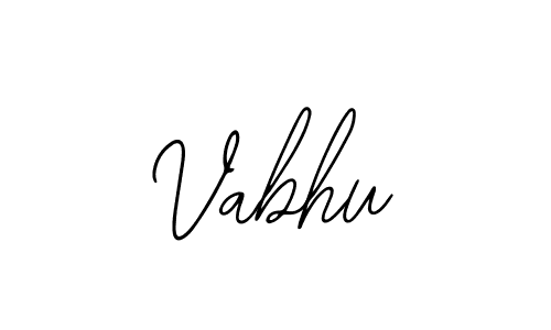 Make a beautiful signature design for name Vabhu. With this signature (Bearetta-2O07w) style, you can create a handwritten signature for free. Vabhu signature style 12 images and pictures png