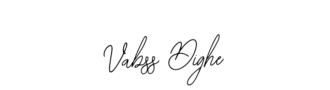 The best way (Bearetta-2O07w) to make a short signature is to pick only two or three words in your name. The name Vabss Dighe include a total of six letters. For converting this name. Vabss Dighe signature style 12 images and pictures png