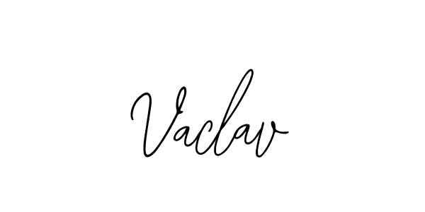 How to make Vaclav signature? Bearetta-2O07w is a professional autograph style. Create handwritten signature for Vaclav name. Vaclav signature style 12 images and pictures png