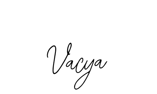 if you are searching for the best signature style for your name Vacya. so please give up your signature search. here we have designed multiple signature styles  using Bearetta-2O07w. Vacya signature style 12 images and pictures png