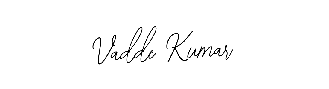 How to make Vadde Kumar signature? Bearetta-2O07w is a professional autograph style. Create handwritten signature for Vadde Kumar name. Vadde Kumar signature style 12 images and pictures png