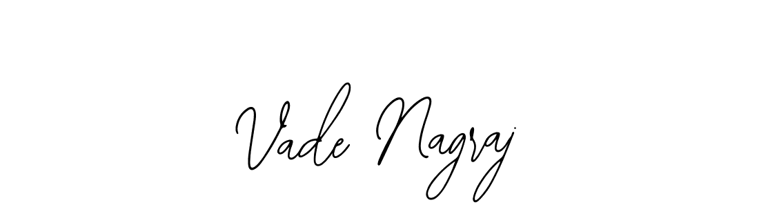 Use a signature maker to create a handwritten signature online. With this signature software, you can design (Bearetta-2O07w) your own signature for name Vade Nagraj. Vade Nagraj signature style 12 images and pictures png