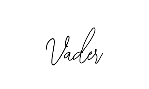 You should practise on your own different ways (Bearetta-2O07w) to write your name (Vader) in signature. don't let someone else do it for you. Vader signature style 12 images and pictures png