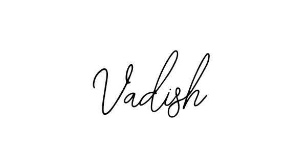 The best way (Bearetta-2O07w) to make a short signature is to pick only two or three words in your name. The name Vadish include a total of six letters. For converting this name. Vadish signature style 12 images and pictures png
