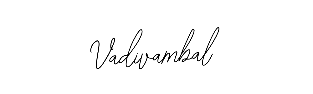 Vadivambal stylish signature style. Best Handwritten Sign (Bearetta-2O07w) for my name. Handwritten Signature Collection Ideas for my name Vadivambal. Vadivambal signature style 12 images and pictures png