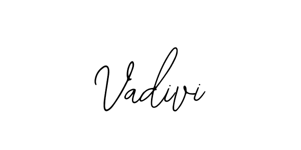 Also You can easily find your signature by using the search form. We will create Vadivi name handwritten signature images for you free of cost using Bearetta-2O07w sign style. Vadivi signature style 12 images and pictures png