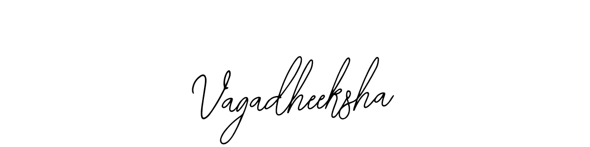 How to make Vagadheeksha signature? Bearetta-2O07w is a professional autograph style. Create handwritten signature for Vagadheeksha name. Vagadheeksha signature style 12 images and pictures png