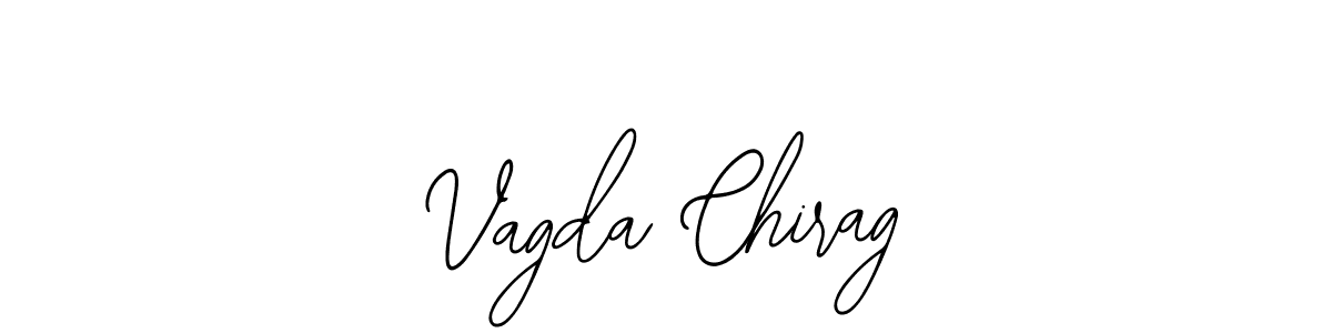 This is the best signature style for the Vagda Chirag name. Also you like these signature font (Bearetta-2O07w). Mix name signature. Vagda Chirag signature style 12 images and pictures png