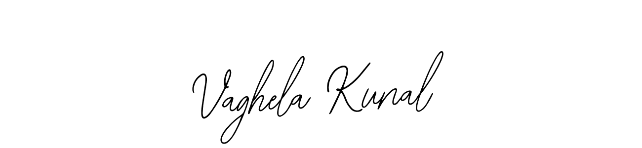 This is the best signature style for the Vaghela Kunal name. Also you like these signature font (Bearetta-2O07w). Mix name signature. Vaghela Kunal signature style 12 images and pictures png