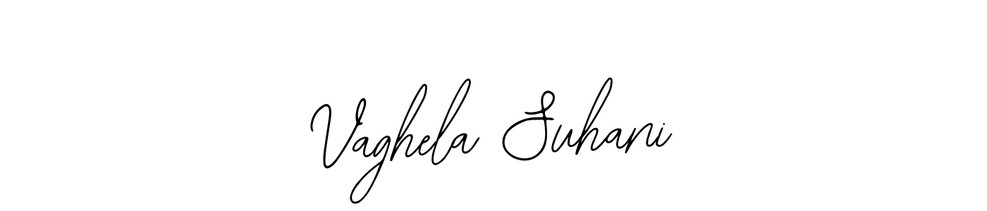 Make a short Vaghela Suhani signature style. Manage your documents anywhere anytime using Bearetta-2O07w. Create and add eSignatures, submit forms, share and send files easily. Vaghela Suhani signature style 12 images and pictures png