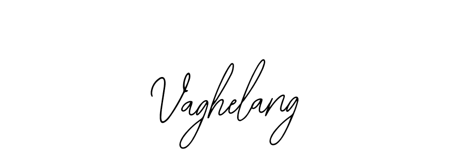 How to make Vaghelang signature? Bearetta-2O07w is a professional autograph style. Create handwritten signature for Vaghelang name. Vaghelang signature style 12 images and pictures png