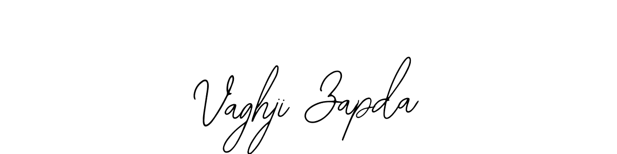 Also we have Vaghji Zapda name is the best signature style. Create professional handwritten signature collection using Bearetta-2O07w autograph style. Vaghji Zapda signature style 12 images and pictures png