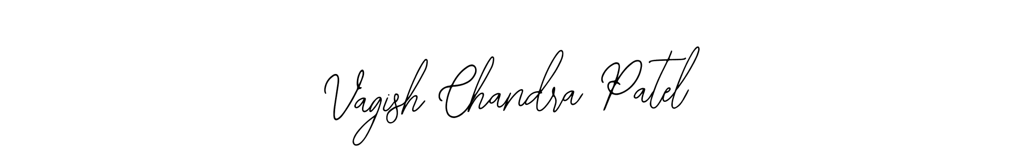 See photos of Vagish Chandra Patel official signature by Spectra . Check more albums & portfolios. Read reviews & check more about Bearetta-2O07w font. Vagish Chandra Patel signature style 12 images and pictures png