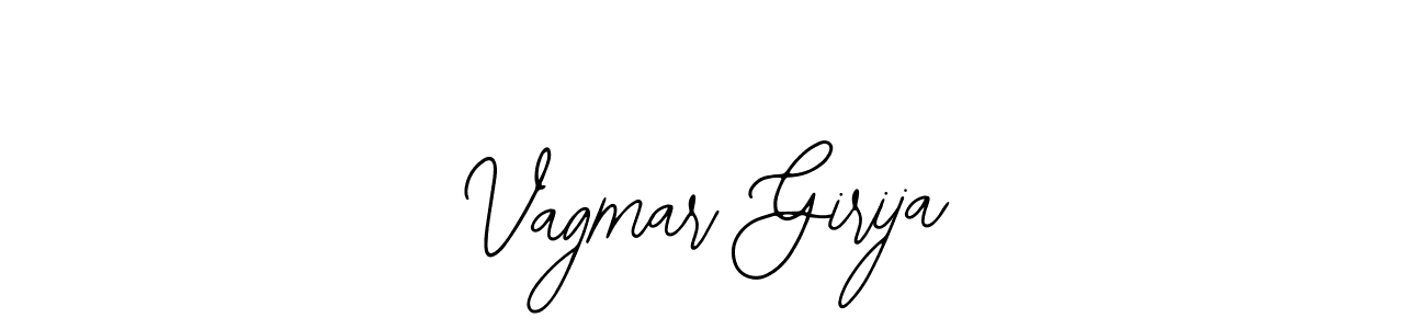 You can use this online signature creator to create a handwritten signature for the name Vagmar Girija. This is the best online autograph maker. Vagmar Girija signature style 12 images and pictures png