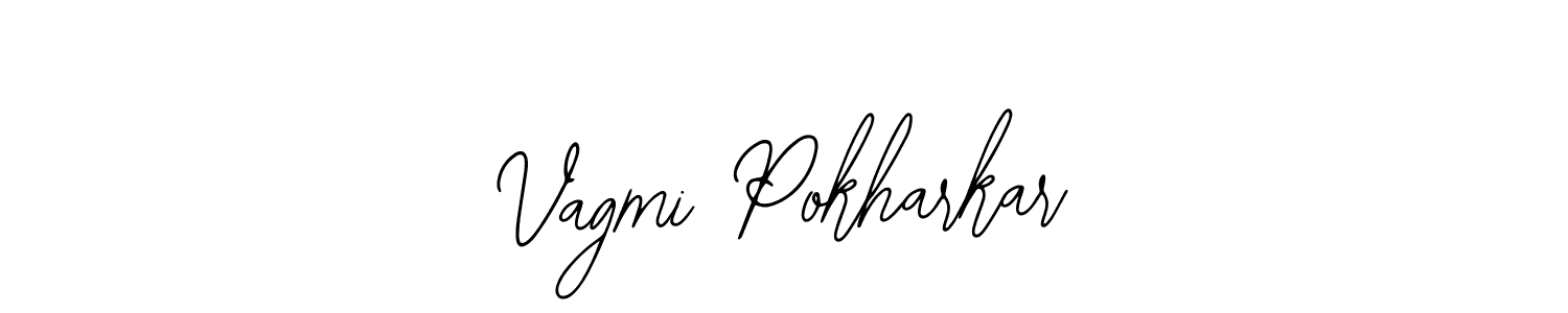 This is the best signature style for the Vagmi Pokharkar name. Also you like these signature font (Bearetta-2O07w). Mix name signature. Vagmi Pokharkar signature style 12 images and pictures png