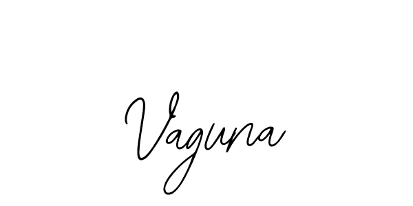 How to make Vaguna name signature. Use Bearetta-2O07w style for creating short signs online. This is the latest handwritten sign. Vaguna signature style 12 images and pictures png