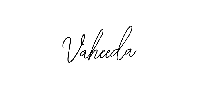 You should practise on your own different ways (Bearetta-2O07w) to write your name (Vaheeda) in signature. don't let someone else do it for you. Vaheeda signature style 12 images and pictures png