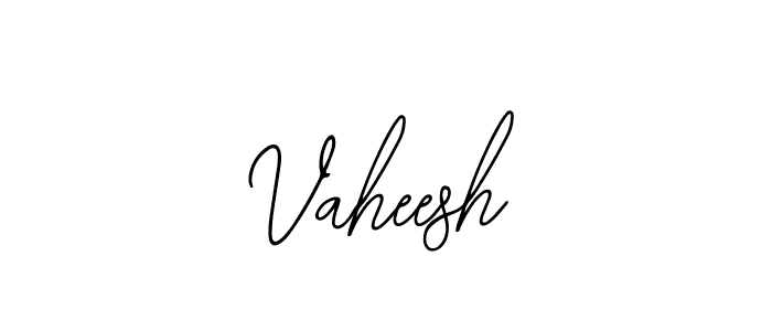 How to make Vaheesh name signature. Use Bearetta-2O07w style for creating short signs online. This is the latest handwritten sign. Vaheesh signature style 12 images and pictures png