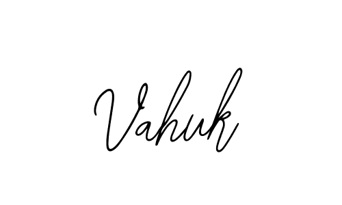 Vahuk stylish signature style. Best Handwritten Sign (Bearetta-2O07w) for my name. Handwritten Signature Collection Ideas for my name Vahuk. Vahuk signature style 12 images and pictures png