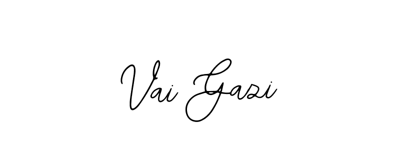 How to Draw Vai Gazi signature style? Bearetta-2O07w is a latest design signature styles for name Vai Gazi. Vai Gazi signature style 12 images and pictures png