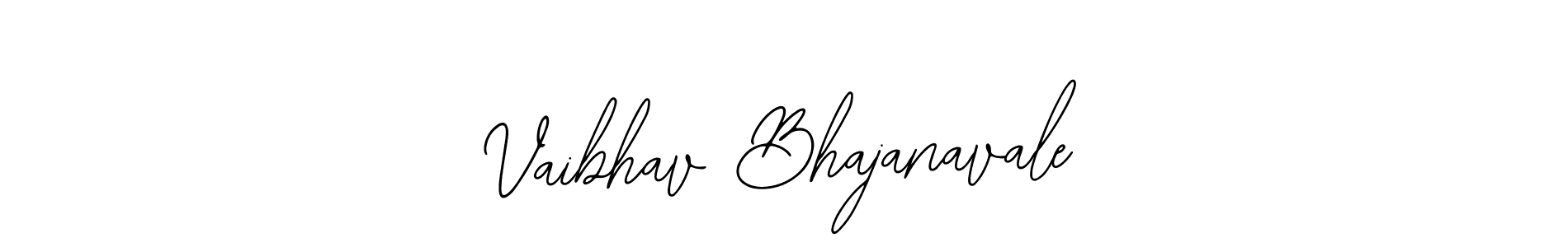 Design your own signature with our free online signature maker. With this signature software, you can create a handwritten (Bearetta-2O07w) signature for name Vaibhav Bhajanavale. Vaibhav Bhajanavale signature style 12 images and pictures png