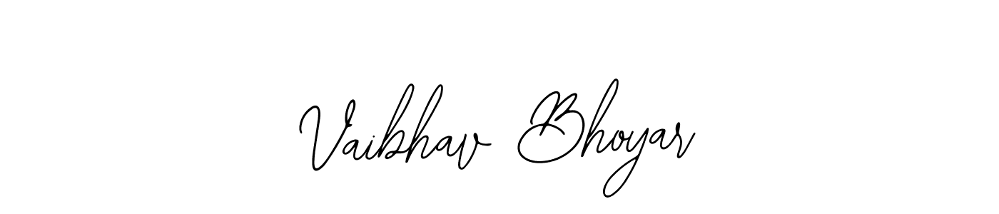 Create a beautiful signature design for name Vaibhav Bhoyar. With this signature (Bearetta-2O07w) fonts, you can make a handwritten signature for free. Vaibhav Bhoyar signature style 12 images and pictures png