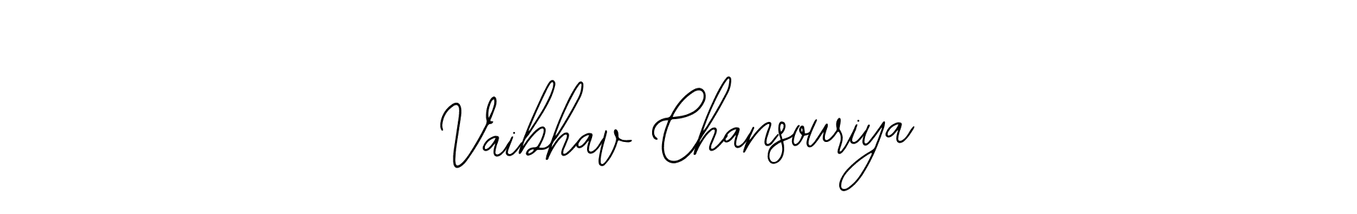 You can use this online signature creator to create a handwritten signature for the name Vaibhav Chansouriya. This is the best online autograph maker. Vaibhav Chansouriya signature style 12 images and pictures png