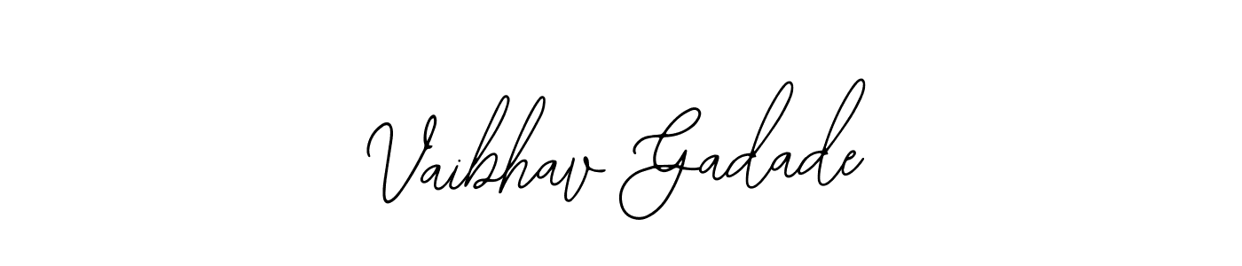 Make a beautiful signature design for name Vaibhav Gadade. With this signature (Bearetta-2O07w) style, you can create a handwritten signature for free. Vaibhav Gadade signature style 12 images and pictures png