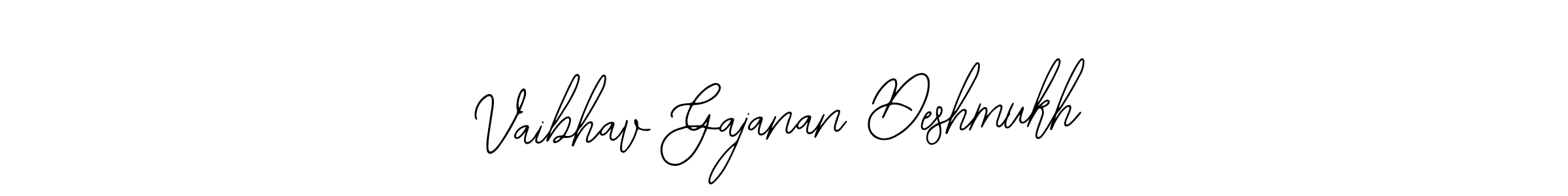 The best way (Bearetta-2O07w) to make a short signature is to pick only two or three words in your name. The name Vaibhav Gajanan Deshmukh include a total of six letters. For converting this name. Vaibhav Gajanan Deshmukh signature style 12 images and pictures png