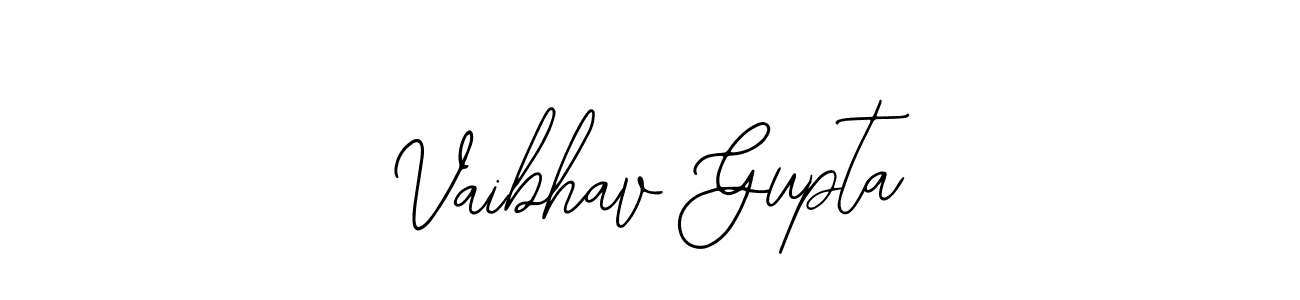Design your own signature with our free online signature maker. With this signature software, you can create a handwritten (Bearetta-2O07w) signature for name Vaibhav Gupta. Vaibhav Gupta signature style 12 images and pictures png
