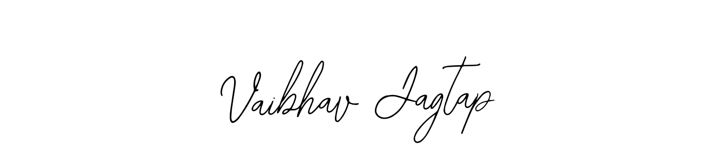 Similarly Bearetta-2O07w is the best handwritten signature design. Signature creator online .You can use it as an online autograph creator for name Vaibhav Jagtap. Vaibhav Jagtap signature style 12 images and pictures png