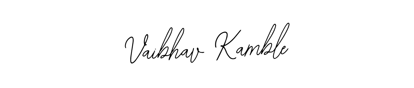 Bearetta-2O07w is a professional signature style that is perfect for those who want to add a touch of class to their signature. It is also a great choice for those who want to make their signature more unique. Get Vaibhav Kamble name to fancy signature for free. Vaibhav Kamble signature style 12 images and pictures png