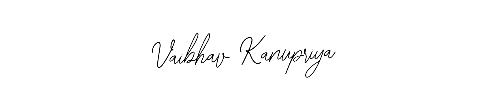 Similarly Bearetta-2O07w is the best handwritten signature design. Signature creator online .You can use it as an online autograph creator for name Vaibhav Kanupriya. Vaibhav Kanupriya signature style 12 images and pictures png