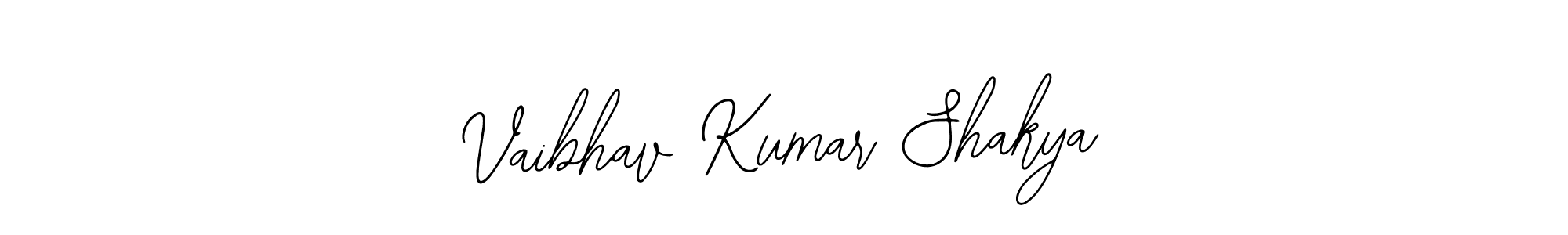 Design your own signature with our free online signature maker. With this signature software, you can create a handwritten (Bearetta-2O07w) signature for name Vaibhav Kumar Shakya. Vaibhav Kumar Shakya signature style 12 images and pictures png