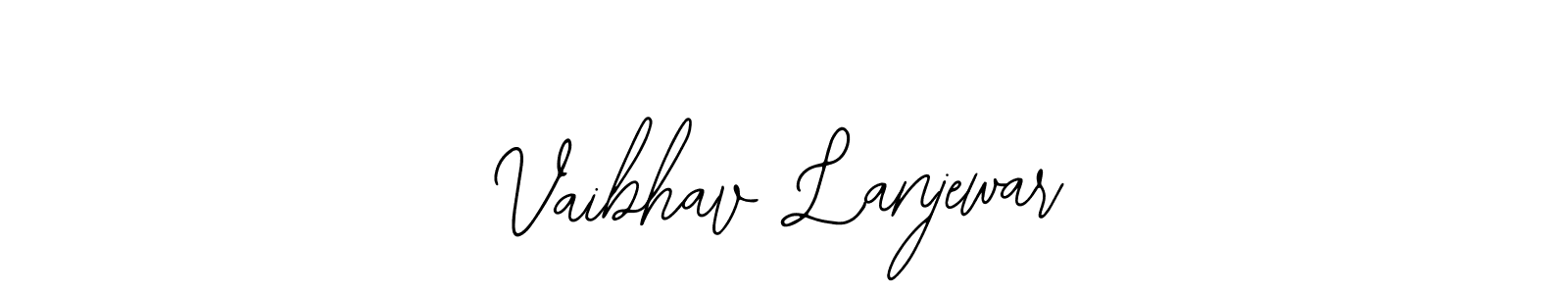Similarly Bearetta-2O07w is the best handwritten signature design. Signature creator online .You can use it as an online autograph creator for name Vaibhav Lanjewar. Vaibhav Lanjewar signature style 12 images and pictures png