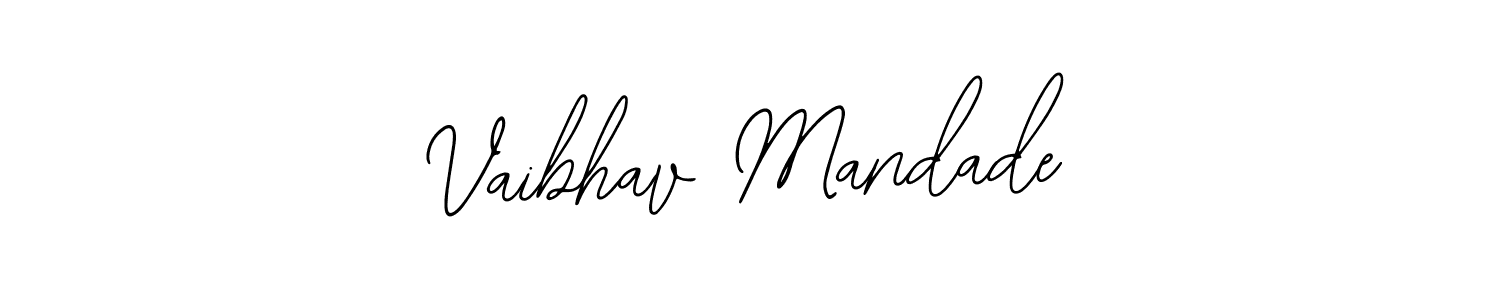 Similarly Bearetta-2O07w is the best handwritten signature design. Signature creator online .You can use it as an online autograph creator for name Vaibhav Mandade. Vaibhav Mandade signature style 12 images and pictures png